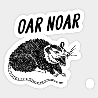 Australian Opossum Oh No, Oar Noar, Possum T Shirt, Weird Opossum T Shirt, Meme T Shirt, Trash Panda T Shirt, Unisex Sticker
